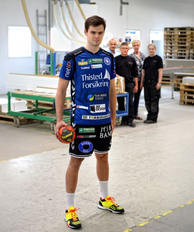 Kasper Lindgren, Mors-Thy Håndbold - sponseret af NIC Denmark